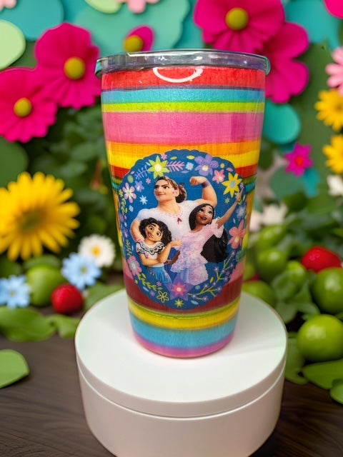 kids stainless steel Encanto epoxy tumbler