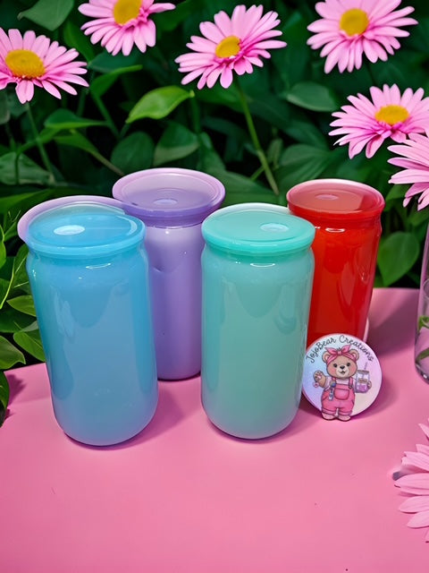 16oz acrylic can style tumbler
