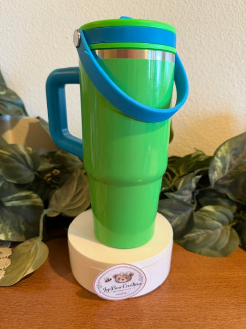 Double Handle 20oz Stainless Steel Tumbler