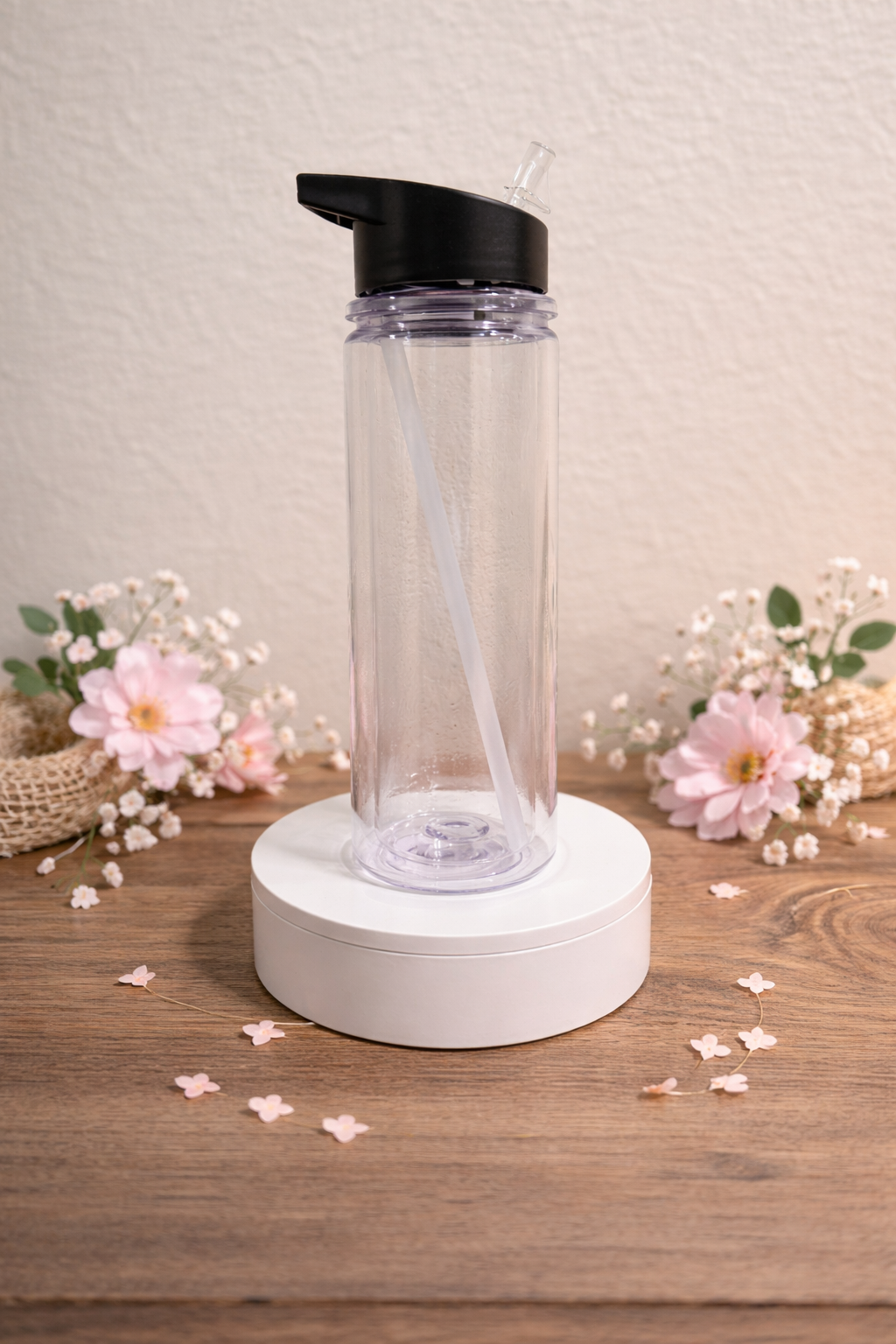 18oz Snow Globe Water Bottle