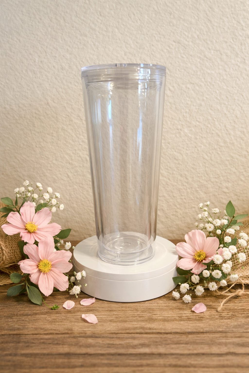 24oz Snow Globe Tumbler