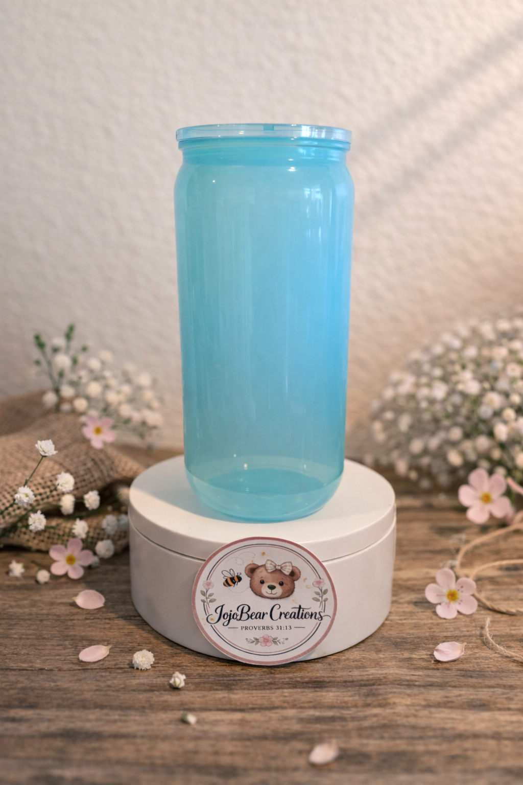 16oz Can Style Acrylic Tumbler