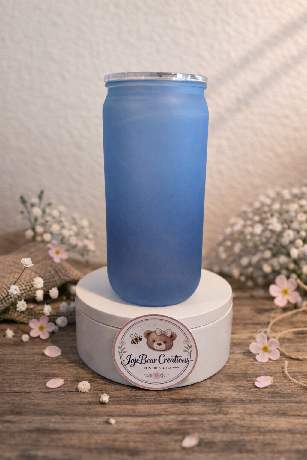 16oz Can Style Acrylic Tumbler