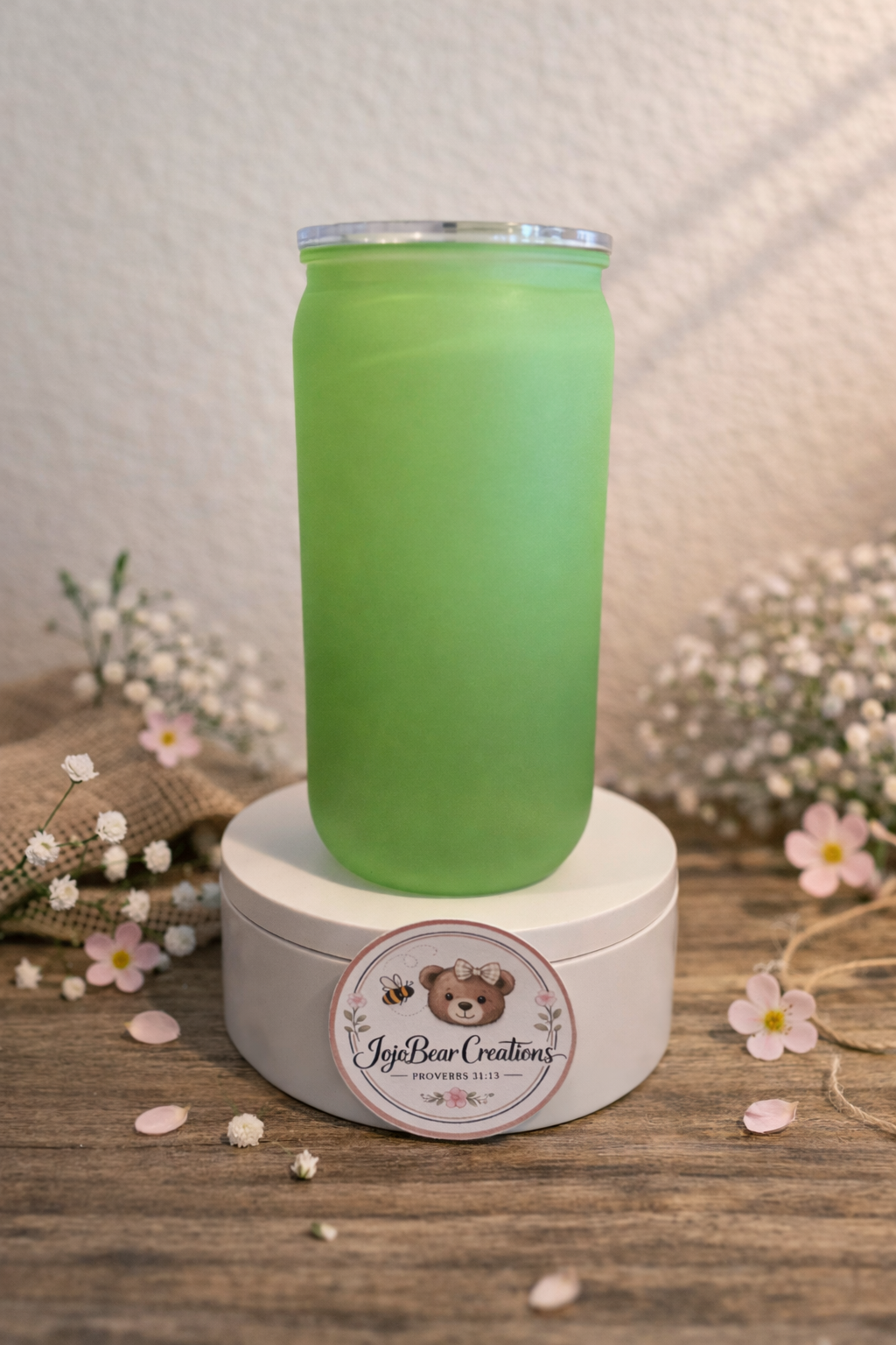 16oz Can Style Acrylic Tumbler