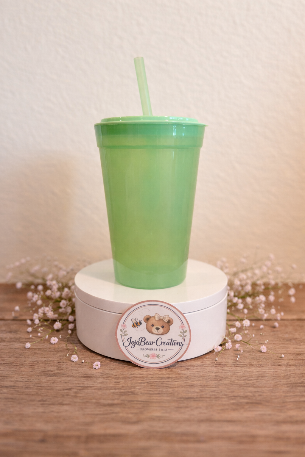 15oz color changing kid's plastic cup