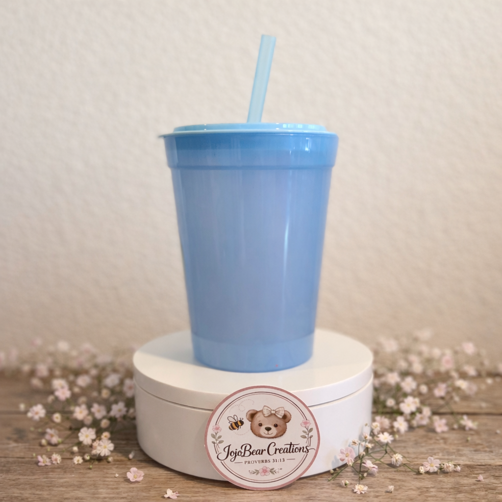 15oz color changing kid's plastic cup