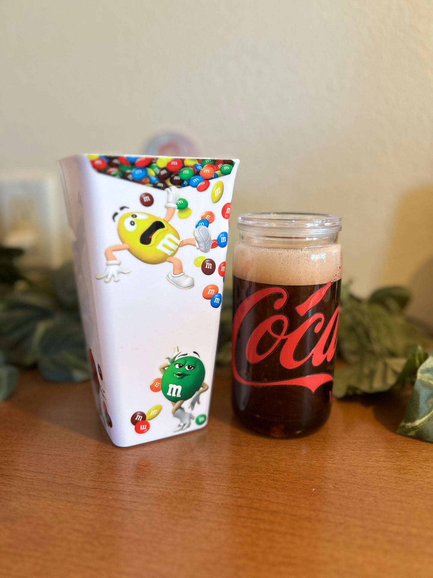 Popcorn Container with Tumbler