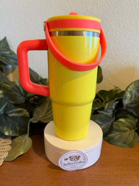 Double Handle 20oz Stainless Steel Tumbler